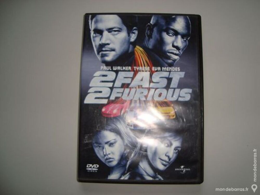 dvd 2 fast 2 furious DVD et blu-ray