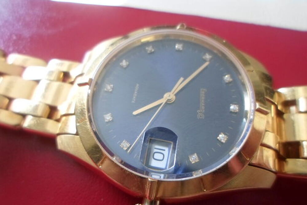 montre bracelet homme or jaune marque eberhard Bijoux et montres
