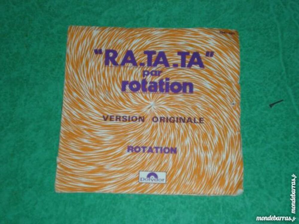 "45 tours Rotation "" RA-TA-TA """ CD et vinyles