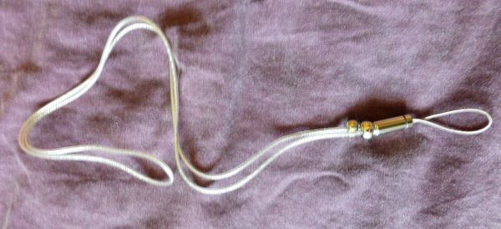 DRAGONNE cordon nylon blanc Photos/Video/TV