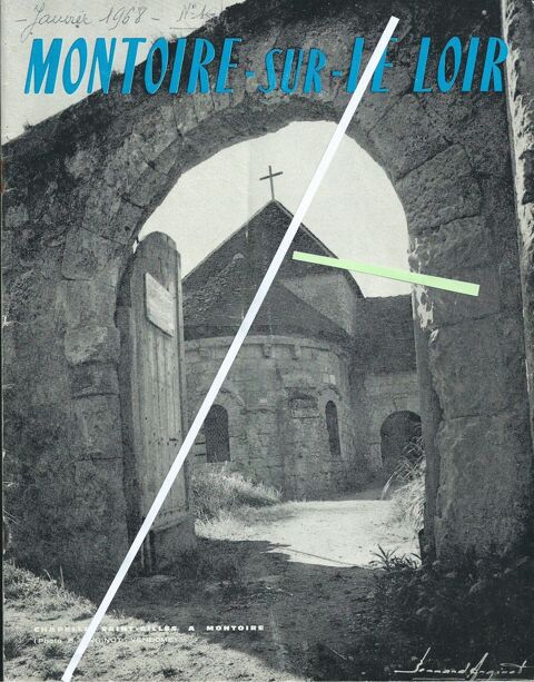 41 livre, 1er bulletin  municipal de montoire-sur-le loir  28 Tours (37)