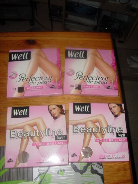 COLLANTS WELL NEUF voile satiné et voile brillant T2 LOT 4 14 Lyon 5 (69)