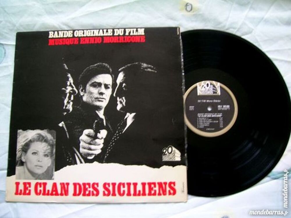 33 TOURS LE CLAN DES SICILIENS - E. Morricone - OR CD et vinyles