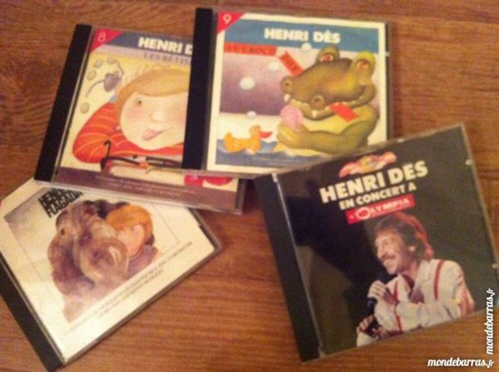 4 CD HENRI DES POUR ENFANTS CD et vinyles