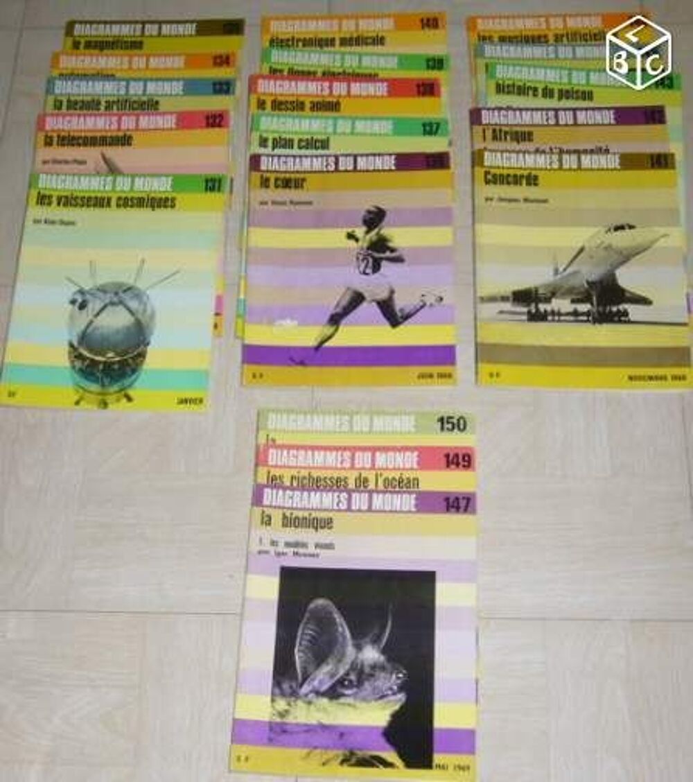 Diagrammes du Monde n&deg;131 &agrave; 150 Livres et BD