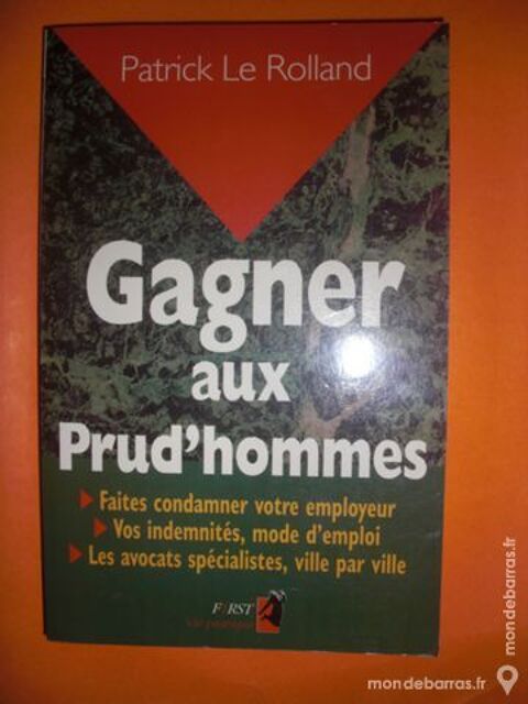 Livre :  Gagner aux prud'hommes 1 La Garenne-Colombes (92)