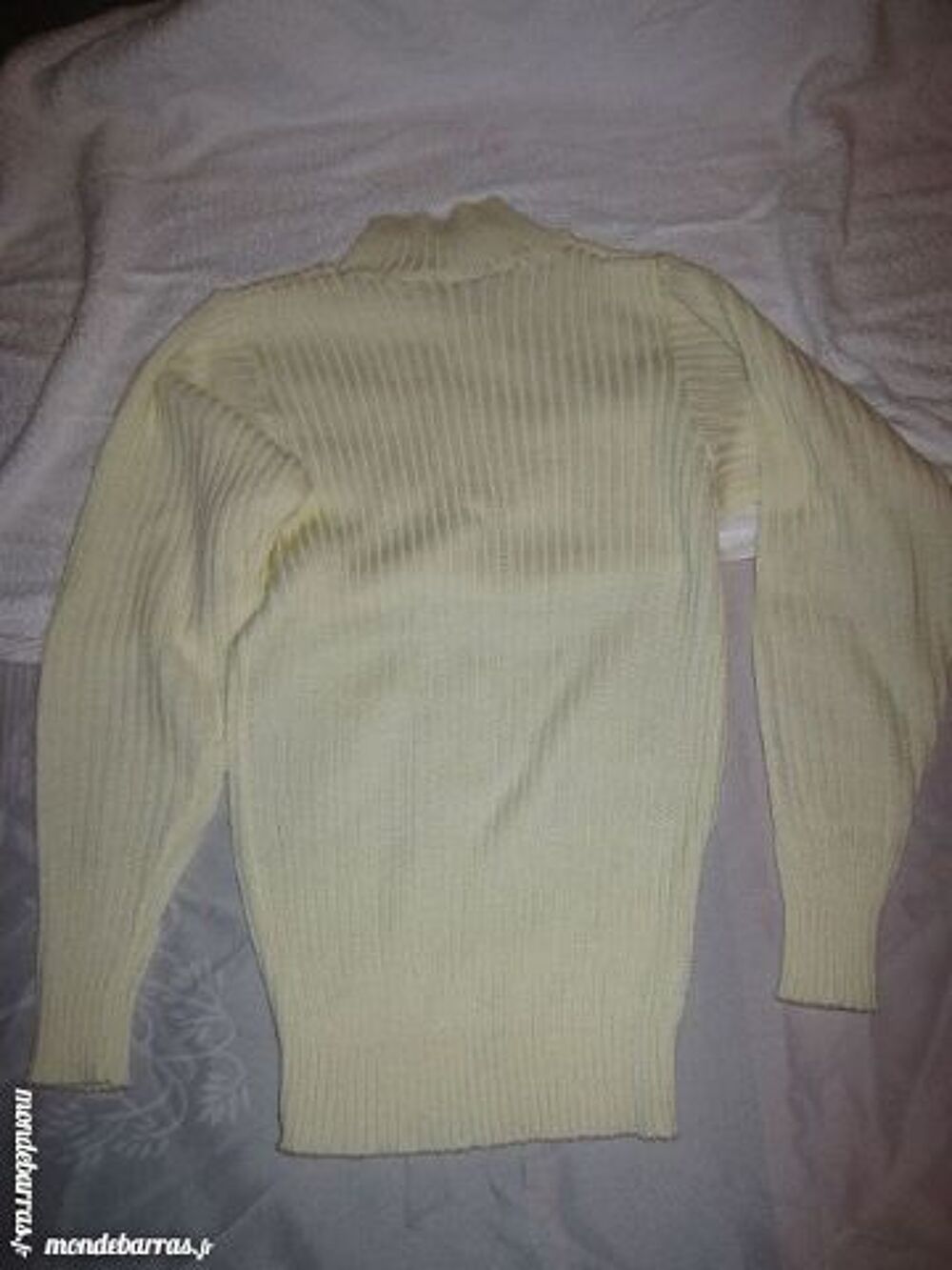 Sous-pull Taille Unique Ecru femme Vêtements