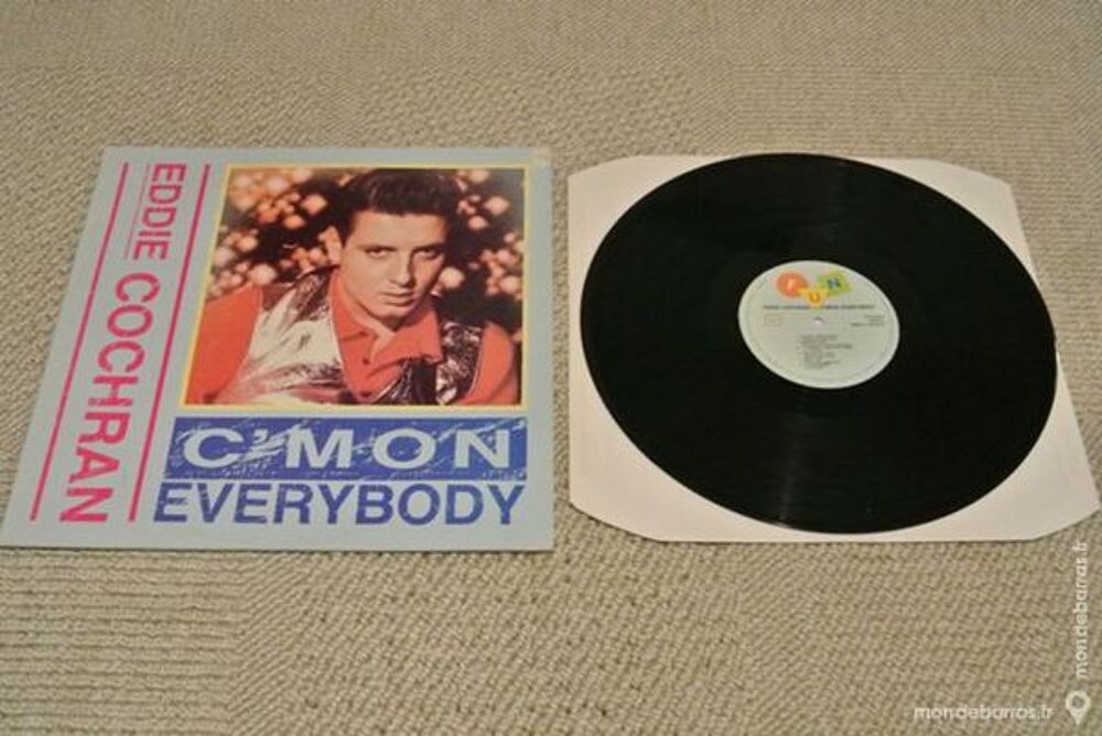 Eddie Cochran - C'mon eveybody CD et vinyles