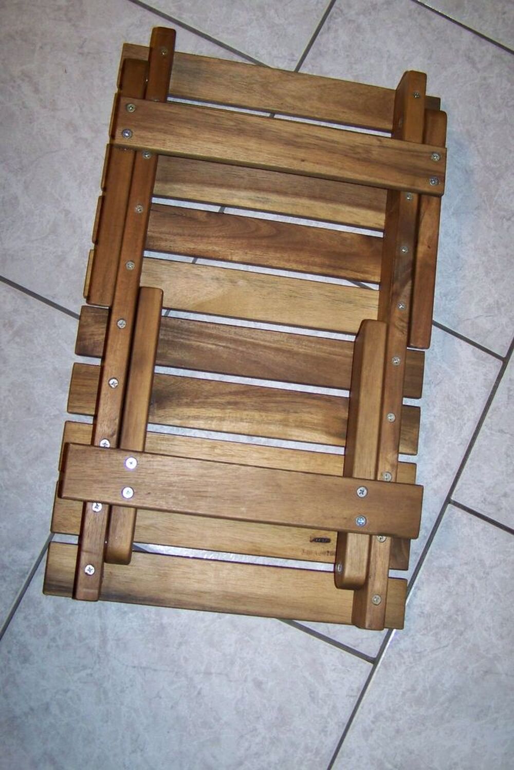 plateau pliant en bois, &eacute;tat neuf Décoration