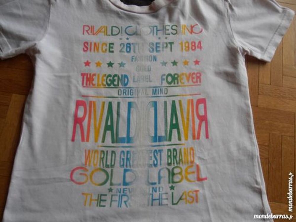 Tee-shirt Rivaldi rose Vêtements enfants