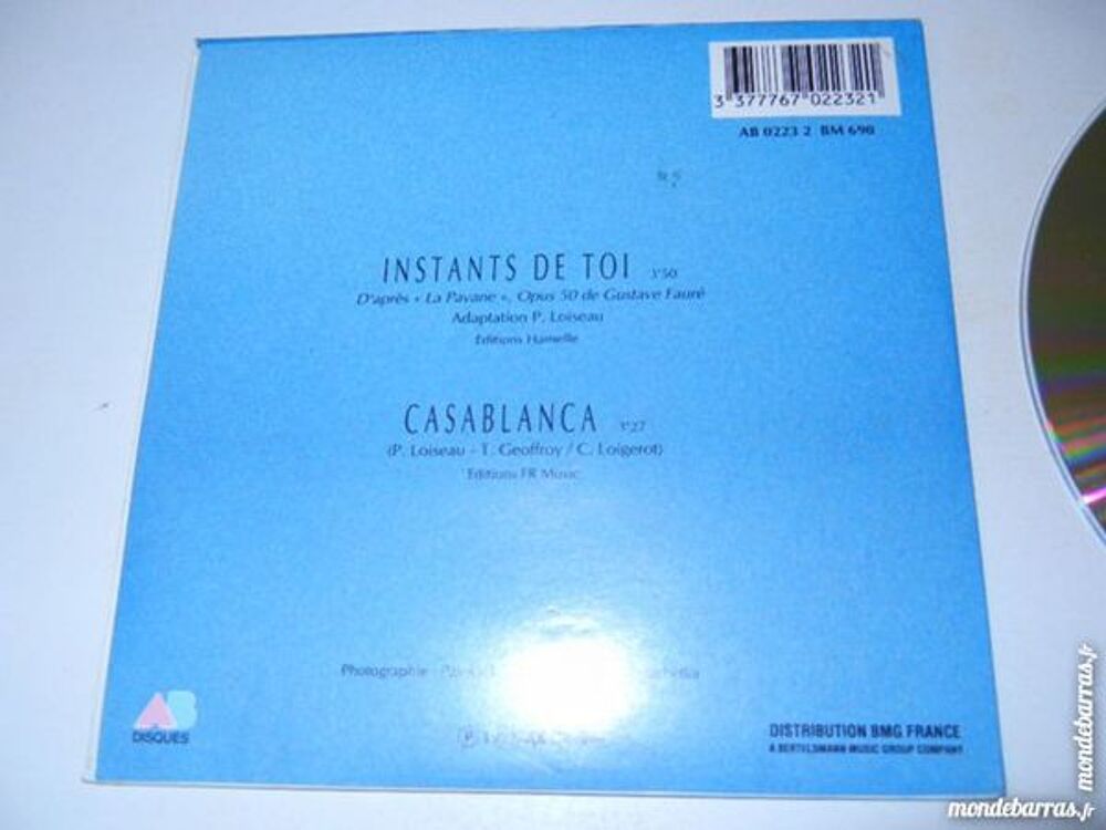 dave &laquo; instants de toi &raquo; CD et vinyles