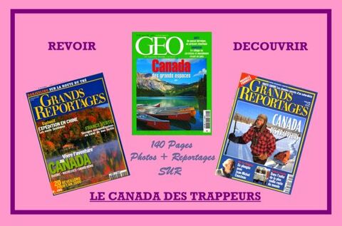 LE CANADA des trappeurs / prixportcompris 13 Lille (59)