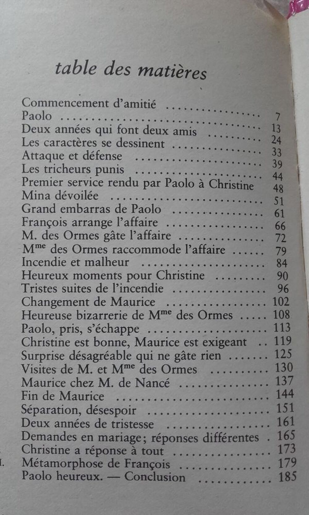Livre pour enfants Livres et BD