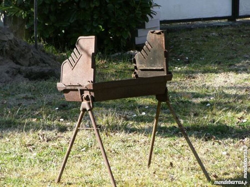 BARBECUE tout en FONTE Bricolage