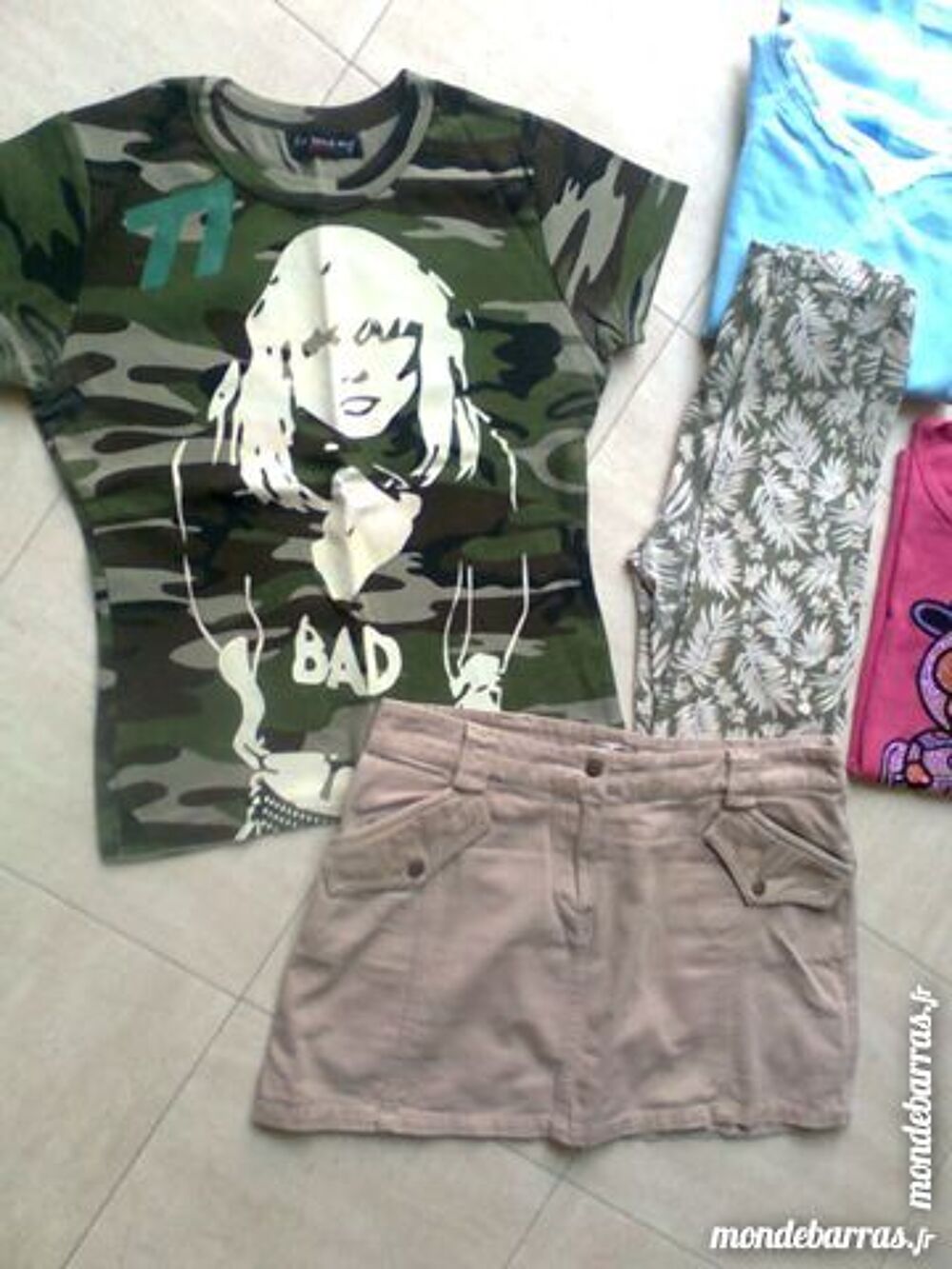 mini jupe, 3 hauits, pantalon - 12-14 ans - zoe Vêtements enfants