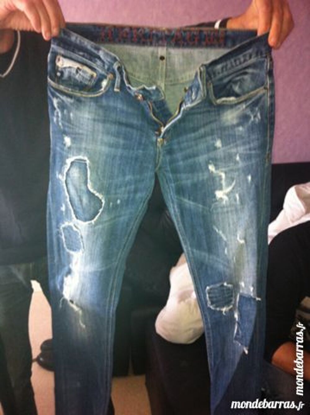 Jean de marques le lot de 3 Vêtements