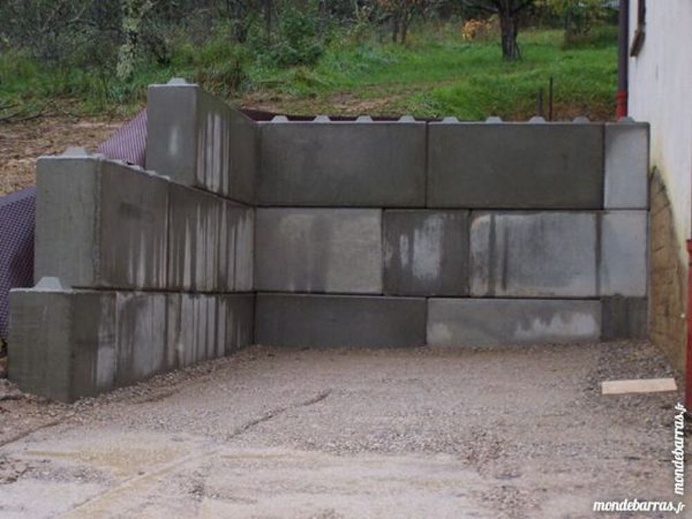 mur b&eacute;ton sout&egrave;nement ou autres Bricolage