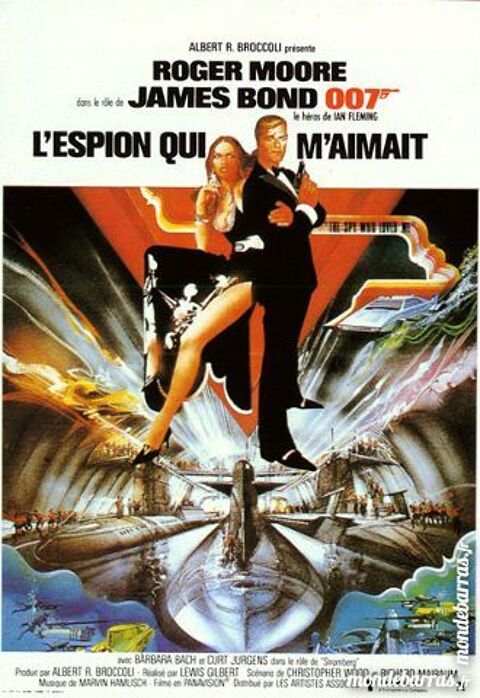 Dvd: L'Espion qui m'aimait 007/11 (182) 6 Saint-Quentin (02)