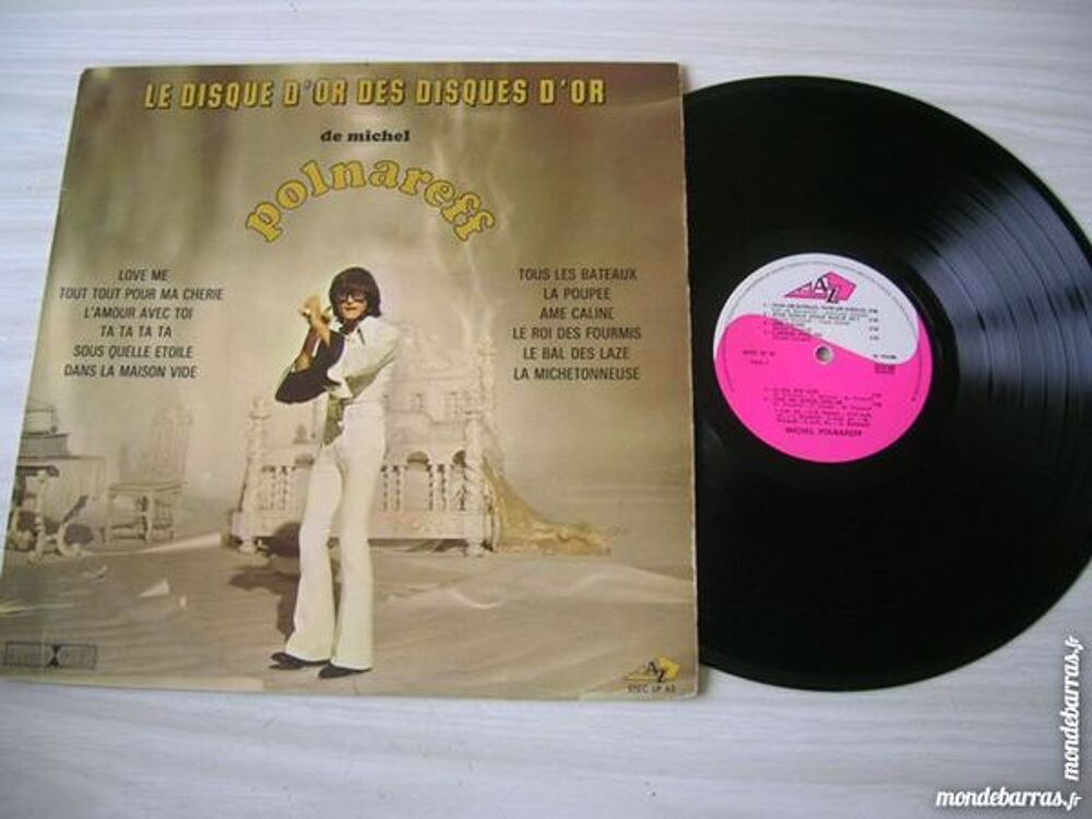 33 TOURS MICHEL POLNAREFF Le disque d'or CD et vinyles