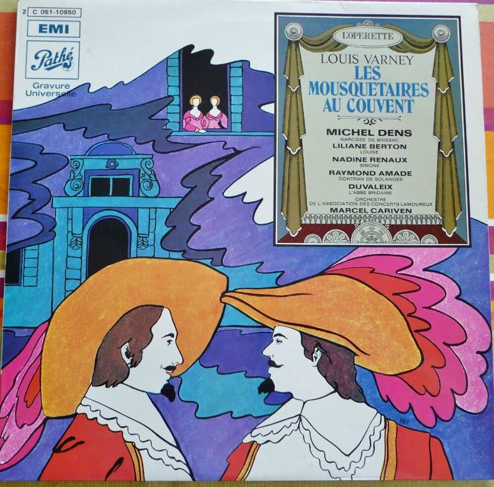 Vinyl Les MOUSQUETAIRES au COUVENT CD et vinyles
