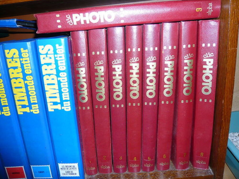 9 volumes ENCYCLOPEDIE ALPHA CLIC PHOTO Livres et BD