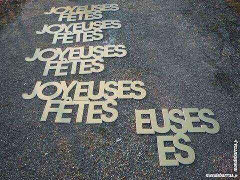 Lettre/d�coration f�tes/No�l/P�ques/anniversaire 5 Castres (81)