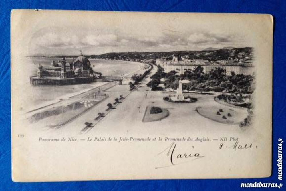 CPA Nice - Le Palais de la jet&eacute;e - 1902 