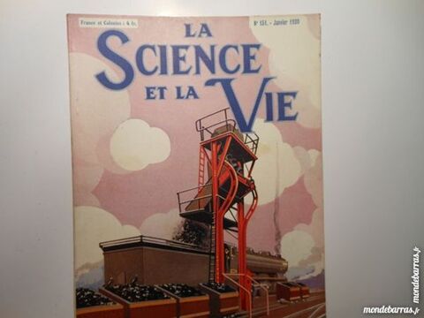 science et vie N°151 de janvier 1930 5 Grézieu-la-Varenne (69)