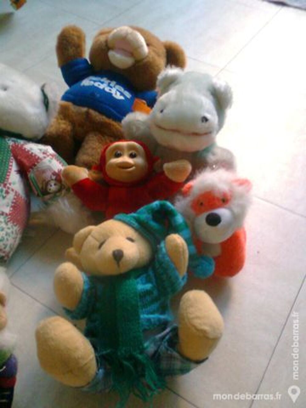 peluches de tailles diverses - zoe Jeux / jouets