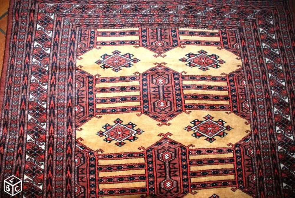TAPIS d'Orient authentique Pakistanais 360000 noeuds Décoration