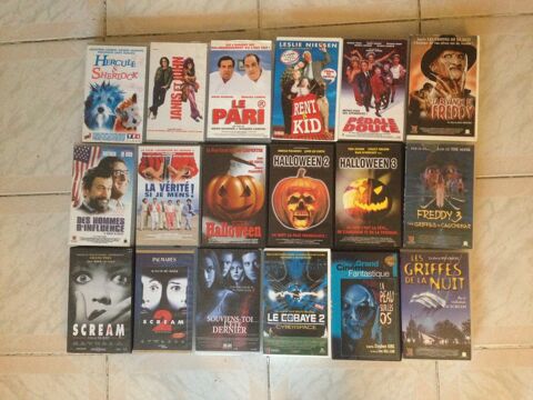lot de 18 cassettes VHS populaires 20 Sarcelles (95)