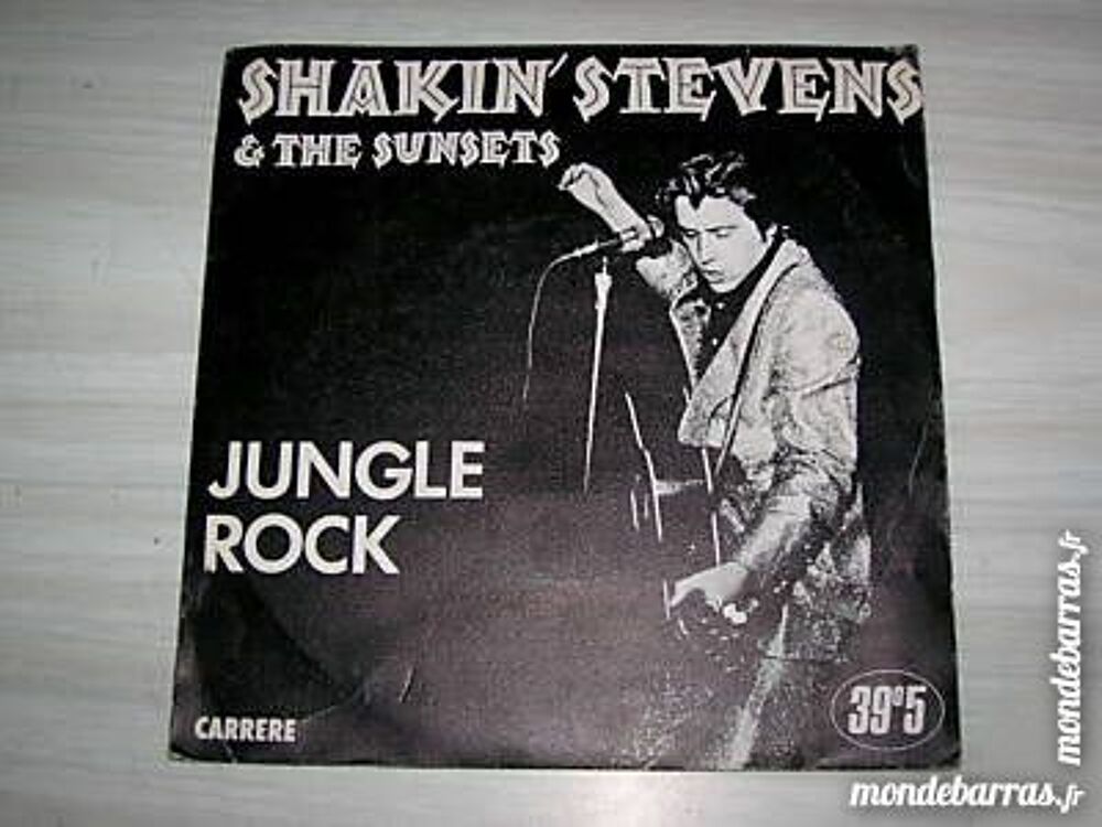 45 TOURS SHAKIN' STEVENS Jungle rock CD et vinyles