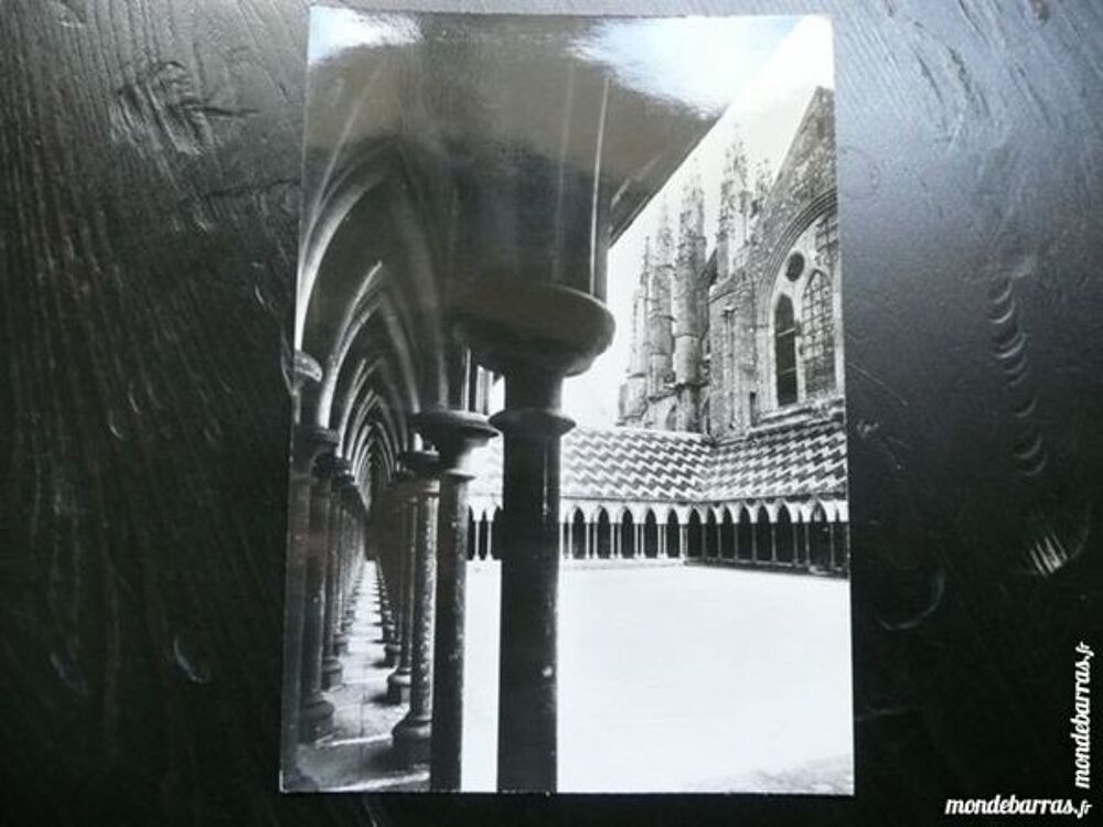 Carte Abbaye Mont St Michel Le Clo&icirc;tre &amp; L'&eacute;glise 