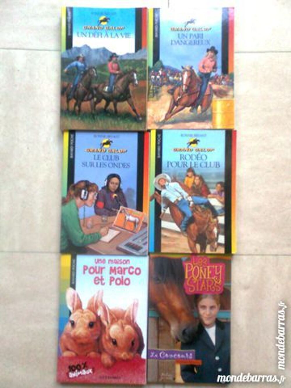 6 livres sur les chevaux - zoe Livres et BD