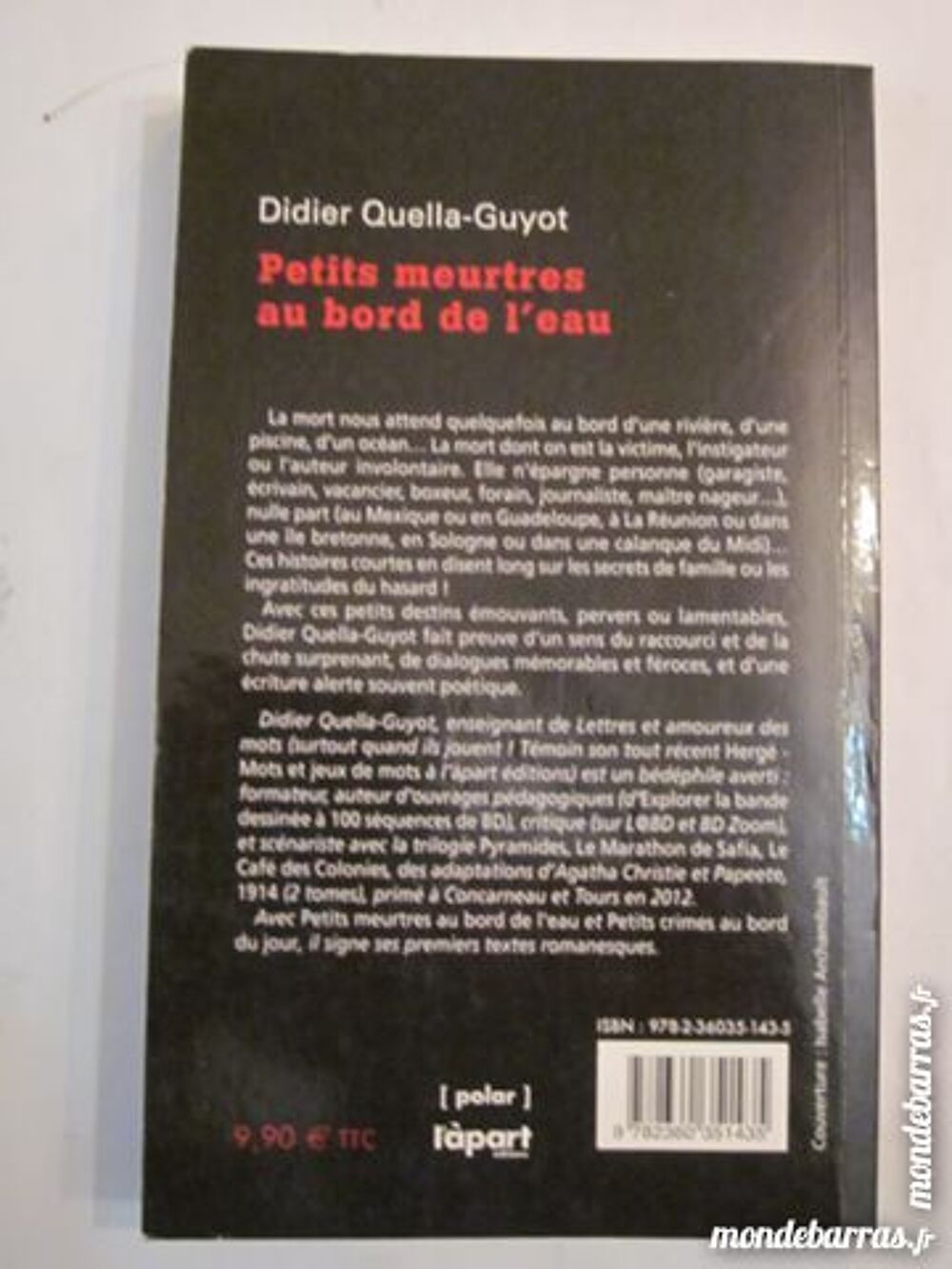 PETITS MEURTRES AU BORD DE L ' EAU par D. Q. G. Livres et BD