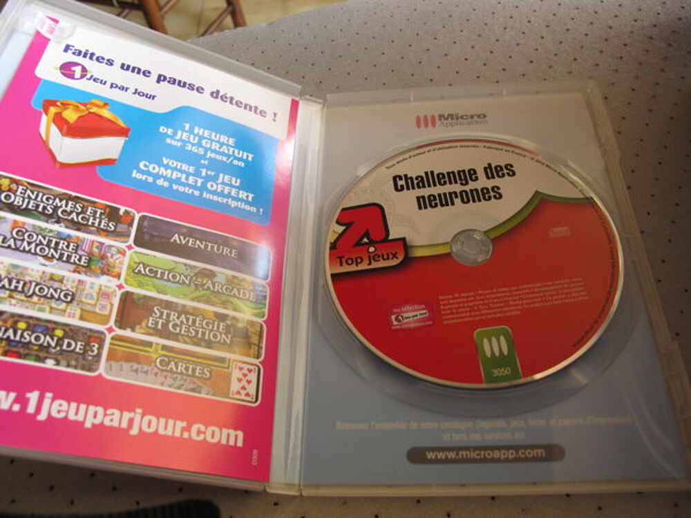 CD JEU PC " CHALLENGE DES NEURONES "
Consoles et jeux vidéos