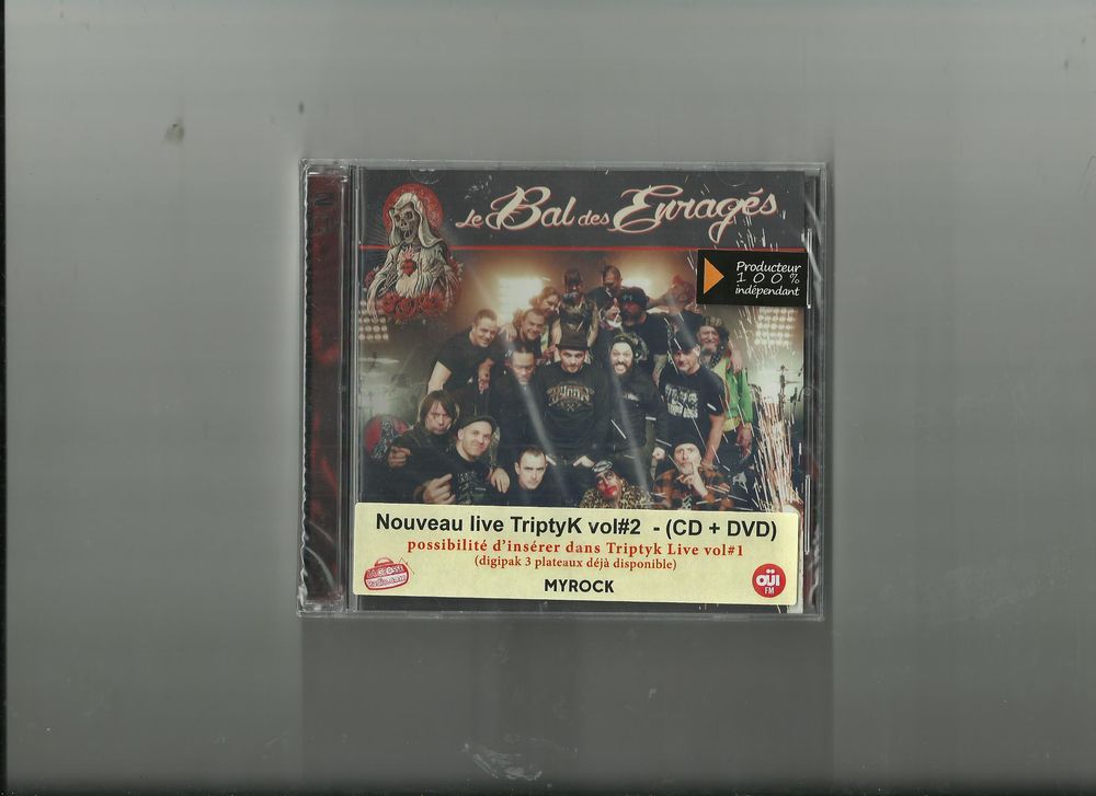 
Triptyk (Nvelle ed.) CD+DVD
Le Bal des Enrages (Artiste) CD et vinyles