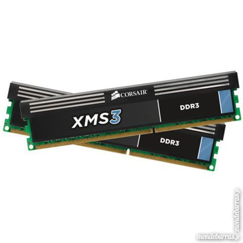 barrettes m&eacute;moire DDR3 8 Go (2x 4 Go) Matériel informatique