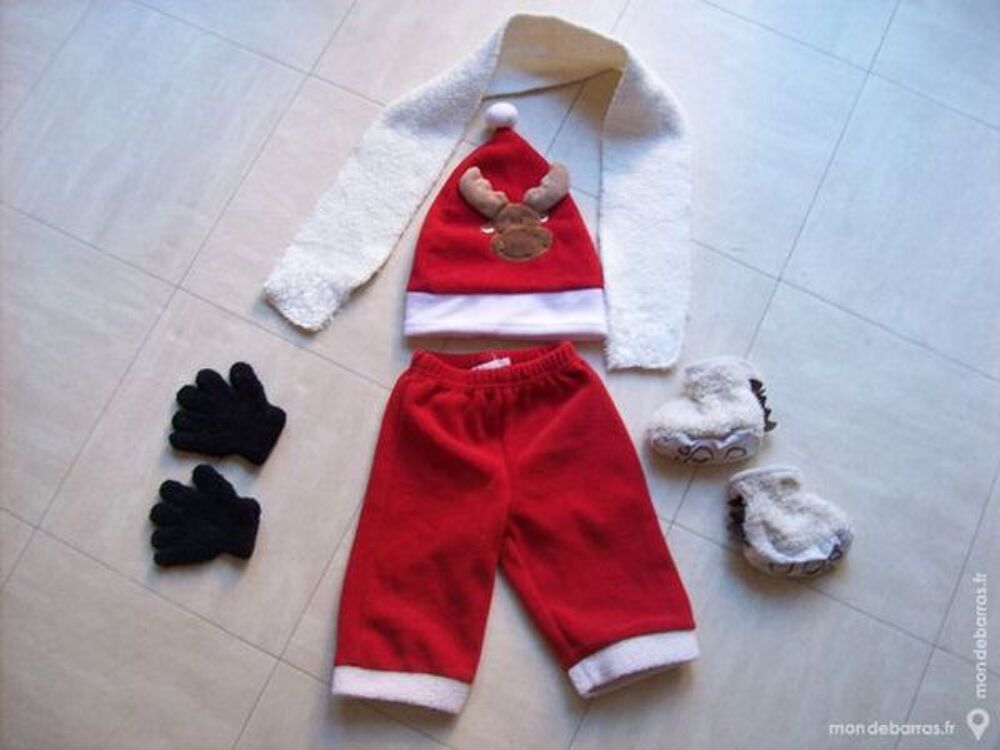 ensemble BEBE PERE NOEL - zoe Vêtements enfants