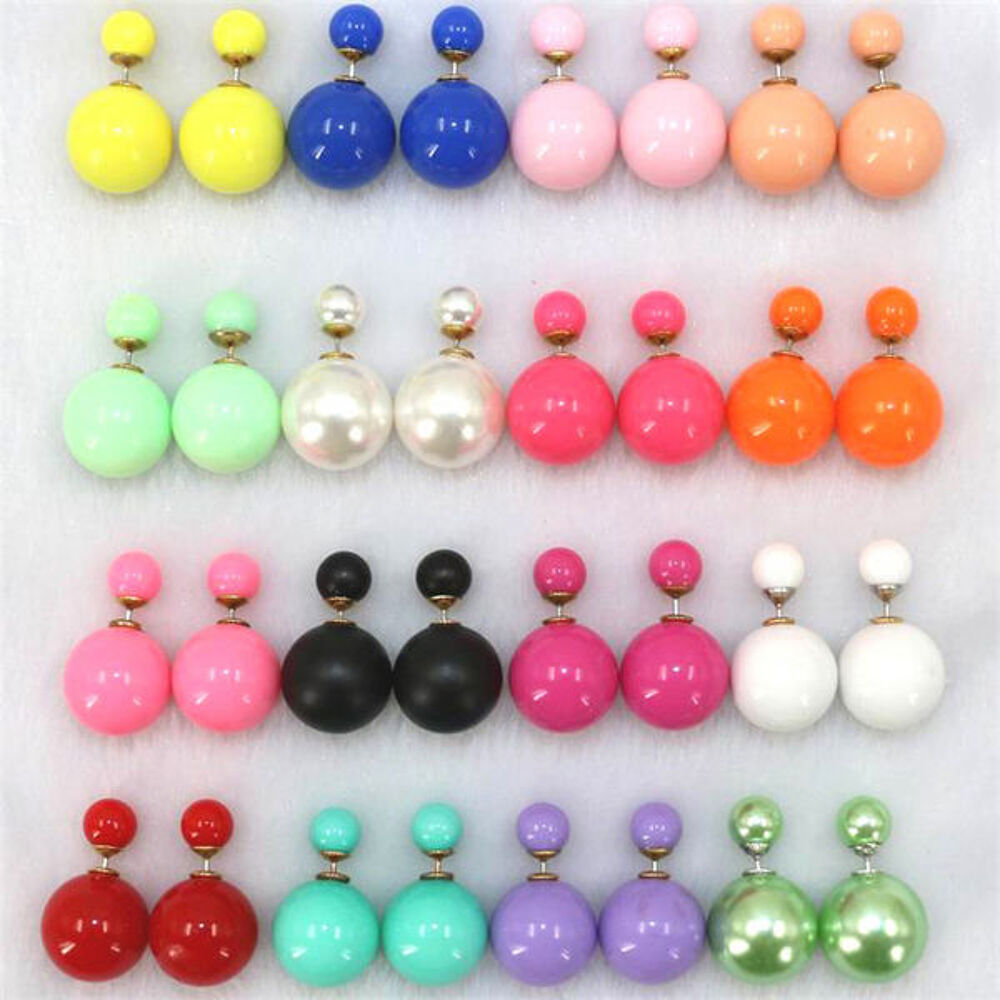 boucles d'oreilles double perles
Bijoux et montres