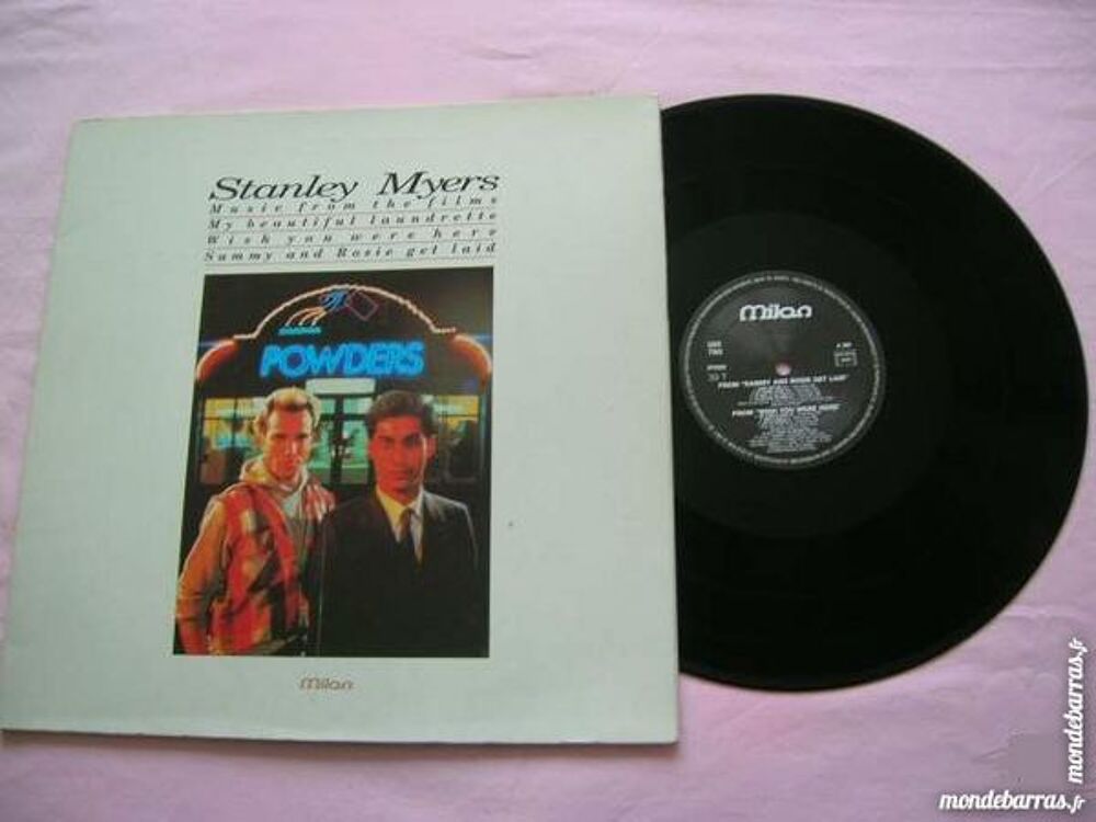 33 TOURS STANLEY MYERS Music from the films CD et vinyles