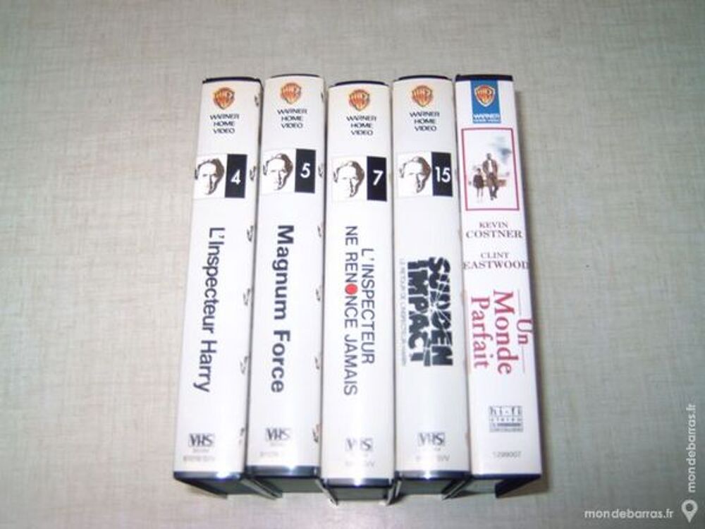 VHS Clint Eastwood henri59 DVD et blu-ray