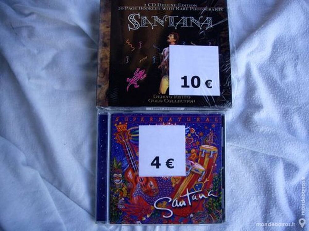 CD de Santana et de Supertramp CD et vinyles