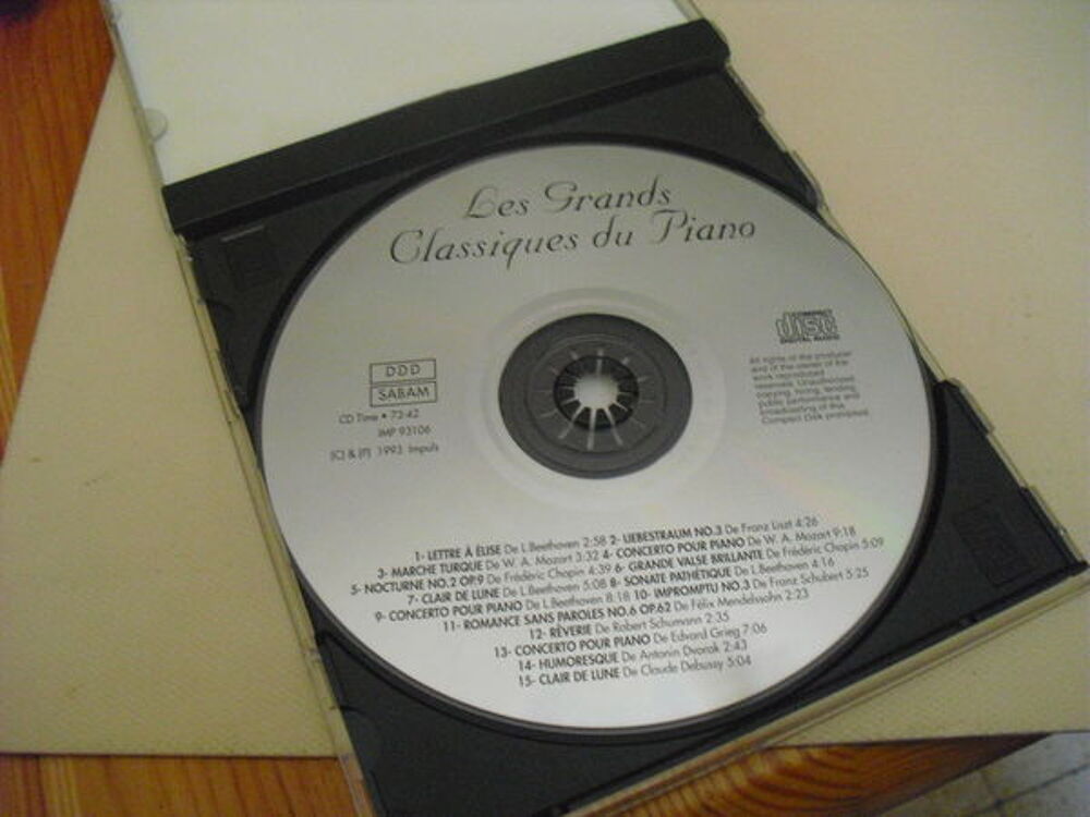 2 CD de musique classique CD et vinyles