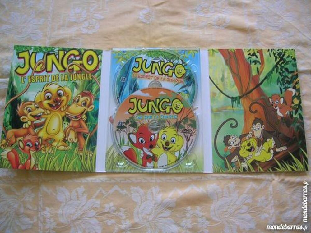 DVD JUNGO 1 &amp; 2 - 8 films dessins anim&eacute;s 2 DVD DVD et blu-ray