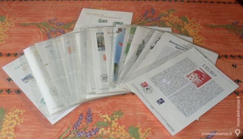 46 Documents Philat&eacute;liques Officiels 1998 