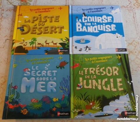 LOT 4 LIVRES NATHAN BANQUISE MER JUNGLE DESERT 5 Attainville (95)