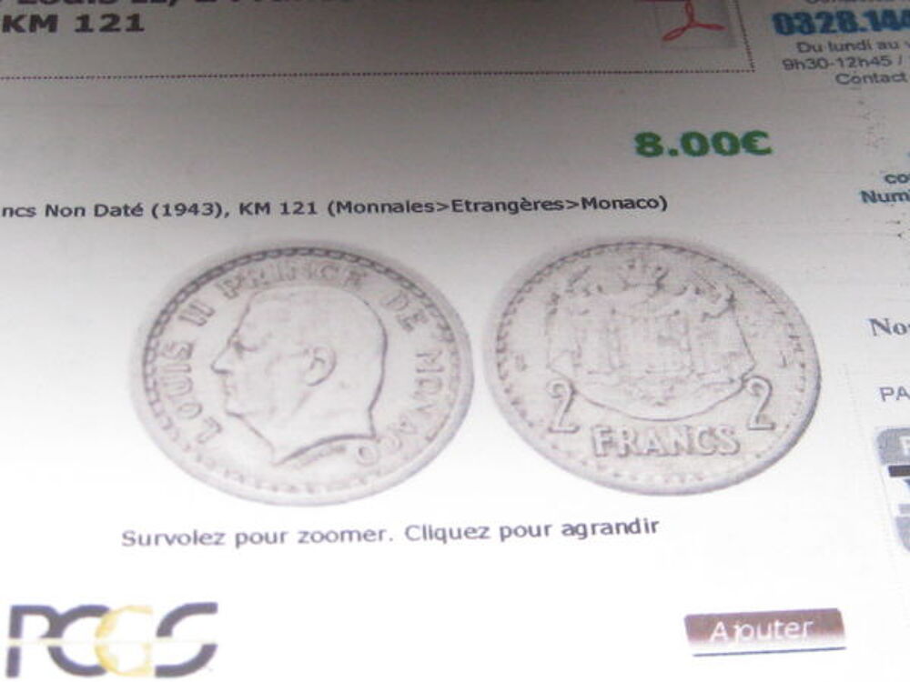 pi&eacute;ces coll&eacute;ction 