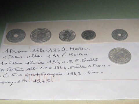 pi�ces coll�ction 1947 1946 1941 1944 194 1945 1973 0 Gennevilliers (92)