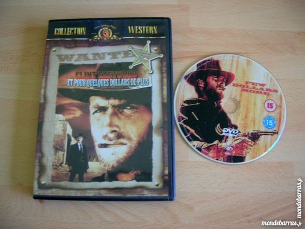 DVD ET POUR QUELQUES DOLLARDS DE PLUS Western DVD et blu-ray